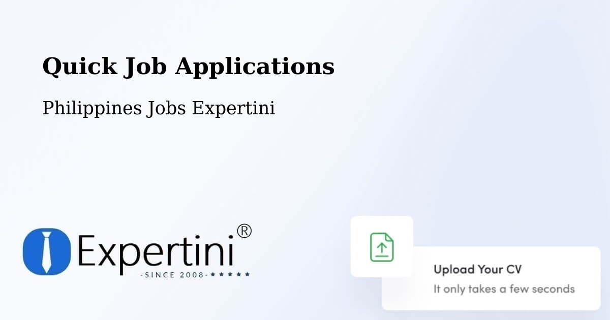 Quick Apply Feature – Amucao - Philippines Jobs Expertini
