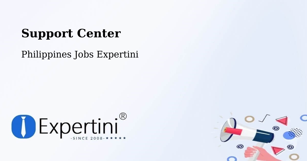 Support Services – Amucao - Philippines Jobs Expertini